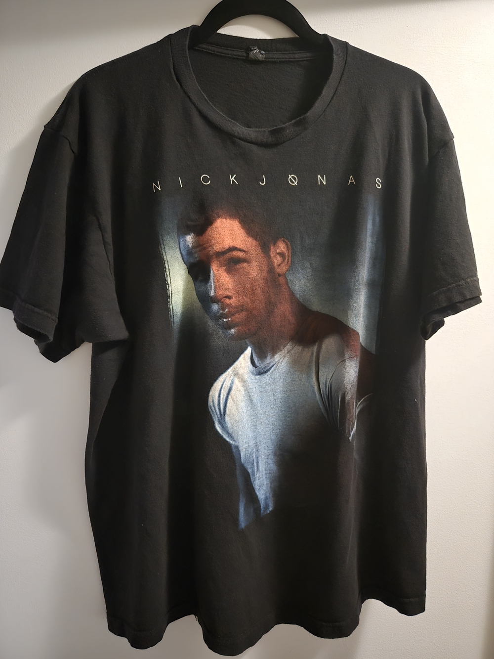 Nick Jonas 2016 Tour Black Graphic Tee